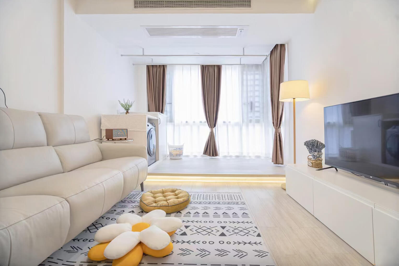 凱業(yè)花園85㎡現代簡約實景案例