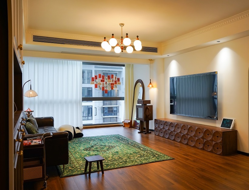 沁園小區(qū)126㎡法式中古風(fēng)